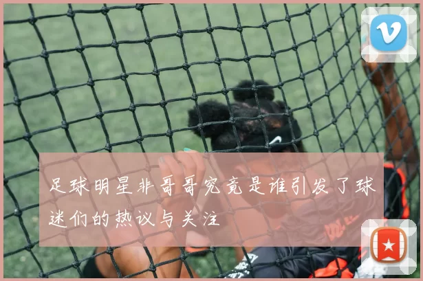 足球明星非哥哥究竟是谁引发了球迷们的热议与关注