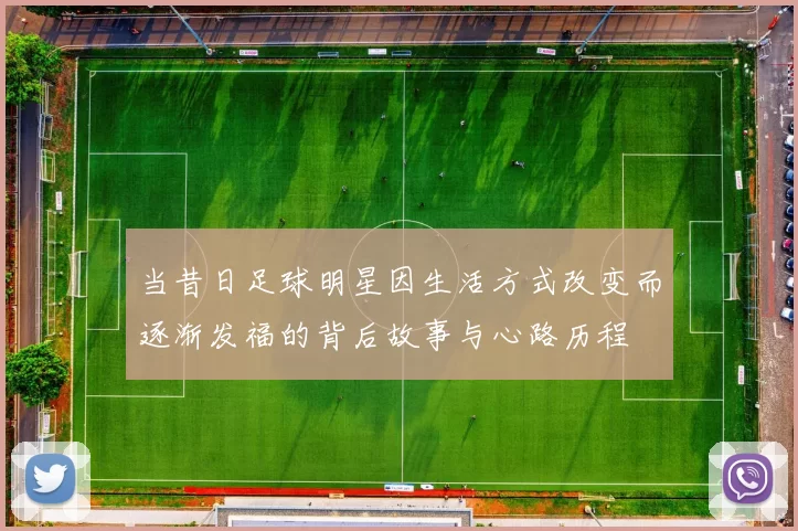 当昔日足球明星因生活方式改变而逐渐发福的背后故事与心路历程